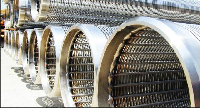 Resistente ad alta temperatura dello schermo di cavo del cuneo dell'acciaio inossidabile del pozzo d'acqua