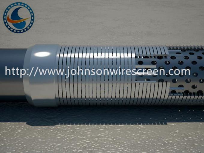 Tipo di Johnson avvolto cavo di resistenza di sale del tubo dello schermo del fondo del tubo di controllo della sabbia