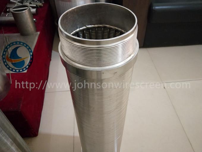 OEM/ODM solidi della struttura del filtro per pozzi dell'acqua dell'acciaio inossidabile di 40 scanalature disponibile