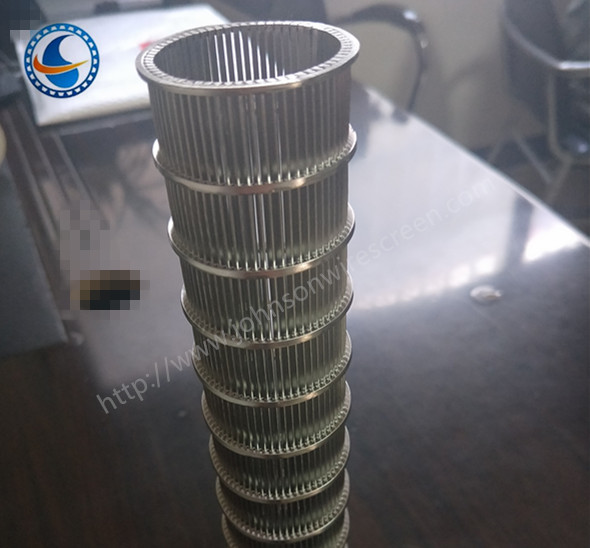 Schermo di cavo del cuneo della saldatura dell'acciaio inossidabile 304 OD 40mm per filtrazione