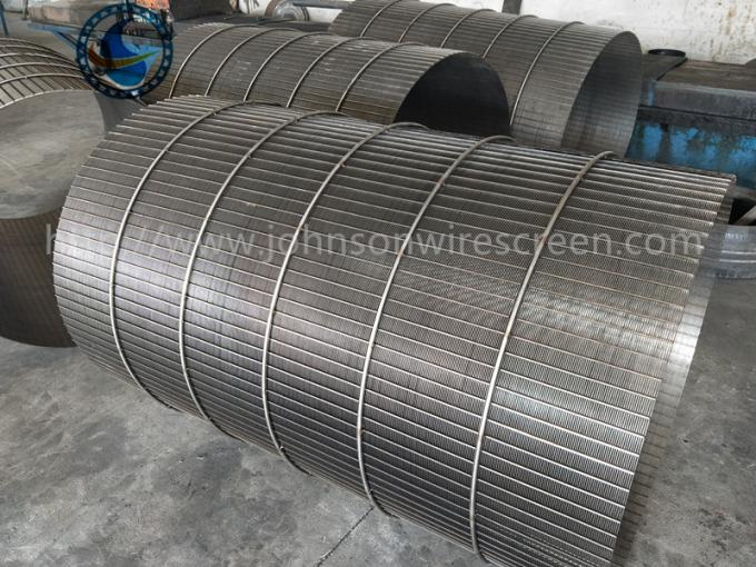Tamburo interno della rete metallica del diametro 1250mm in pieno saldato per acque reflue