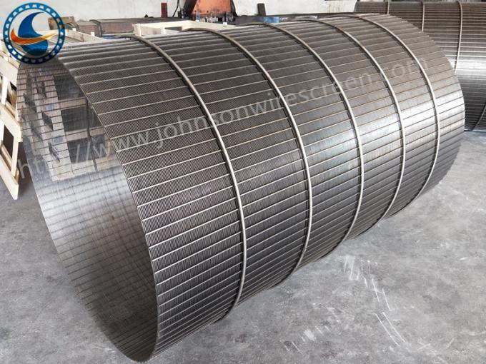 Tamburo interno della rete metallica del diametro 1250mm in pieno saldato per acque reflue