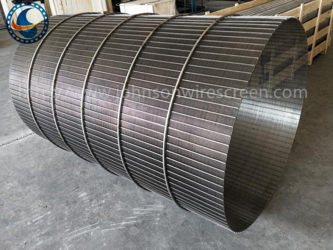 Tamburo interno della rete metallica del diametro 1250mm in pieno saldato per acque reflue