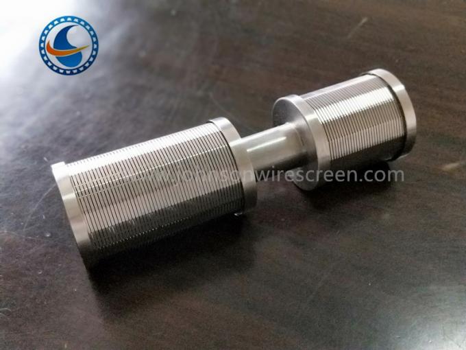 L'ugello dello schermo di cavo del cuneo degli ss Johnson personalizza per la dimensione della scanalatura del cliente 0.05-1mm