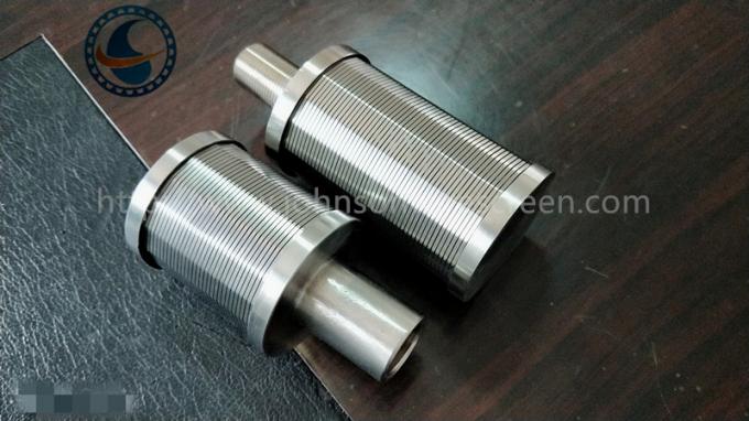 L'ugello dello schermo di cavo del cuneo degli ss Johnson personalizza per la dimensione della scanalatura del cliente 0.05-1mm