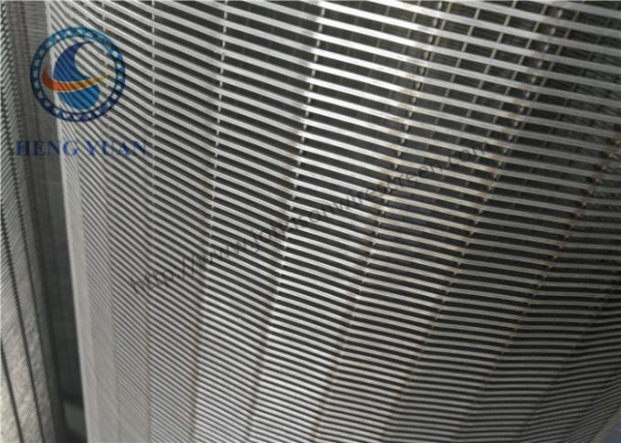 Acciaio inossidabile del tubo dello schermo di cavo di profilo del grande diametro per il filtro da acqua