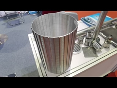 Disegno a filo di cuneo 304 filtro in acciaio inossidabile ugelli OD 53mm