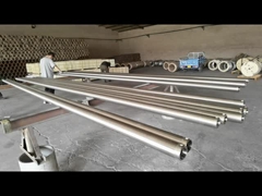 Tubo filtro avvolto a fessura da 0,3 mm in filo di acciaio inox SS316L per pozzi petroliferi