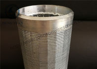 Materiale galvanizzato d'acciaio a basso tenore di carbonio di Johnson Wound Water Well Screen