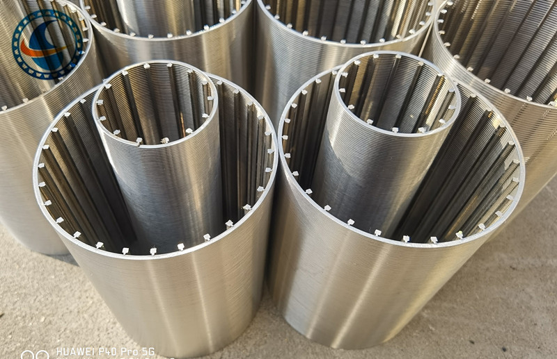 Il diametro 114mm SS304 incunea il cavo Mesh Filter 200μM Slot For Filtration