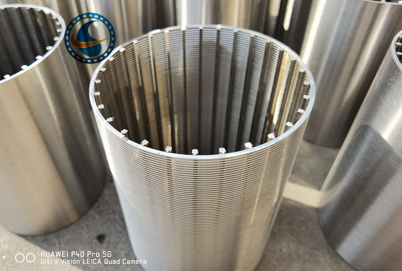 Il diametro 114mm SS304 incunea il cavo Mesh Filter 200μM Slot For Filtration