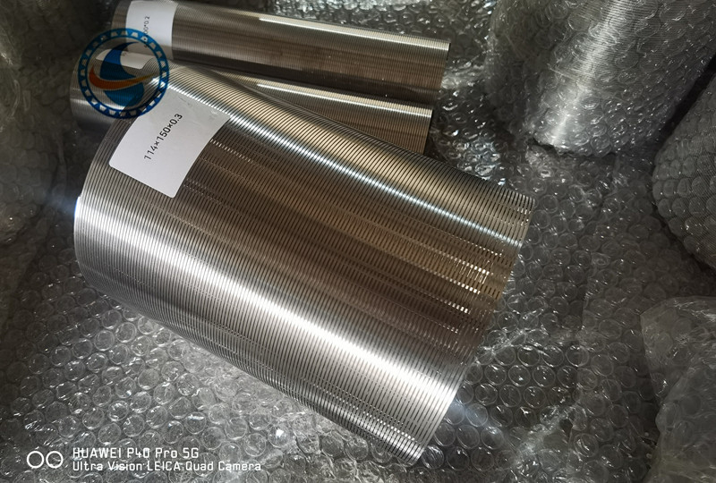 Il diametro 114mm SS304 incunea il cavo Mesh Filter 200μM Slot For Filtration