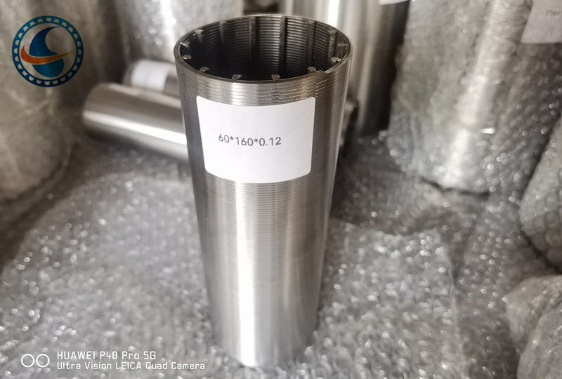 Filtro per schermo a filo di cuneo industriale Vee Wire Support Rod per una filtrazione ottimale