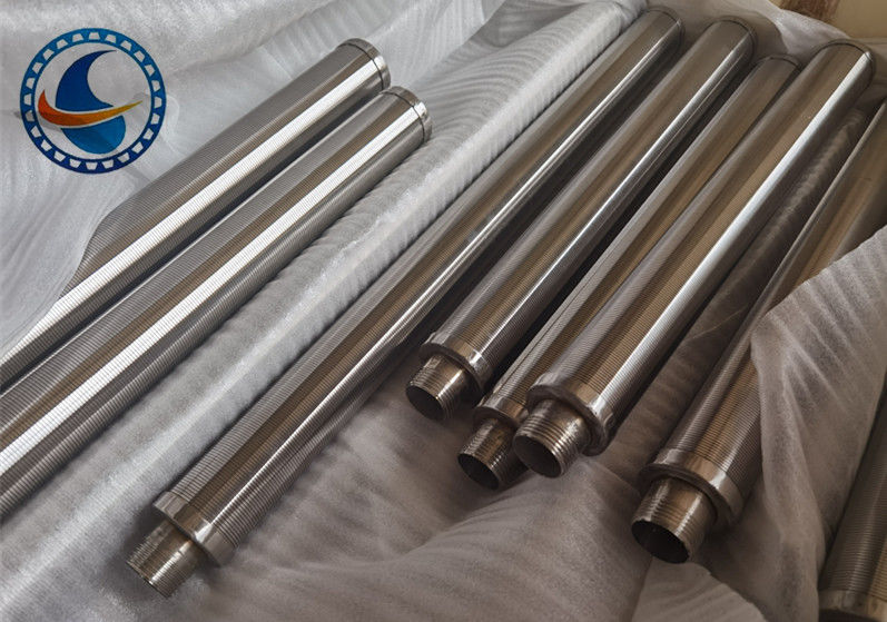 SS304 Profilo a forma di vitella filo a cuneo filo a schermo filtro tubo