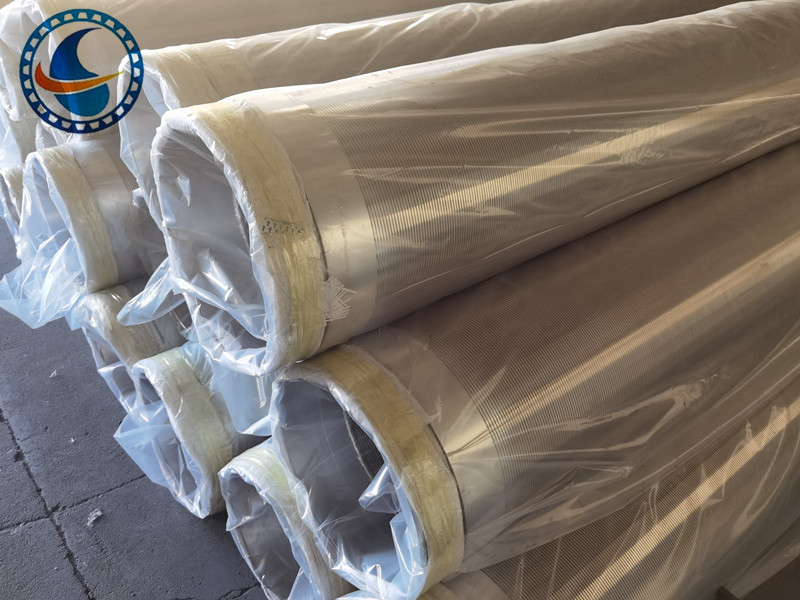 12-3/4 pollici 304L in acciaio inossidabile filo avvolto schermo per il controllo della sabbia