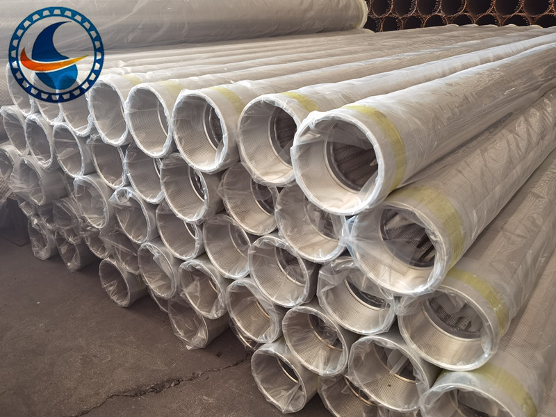 12-3/4 pollici 304L in acciaio inossidabile filo avvolto schermo per il controllo della sabbia