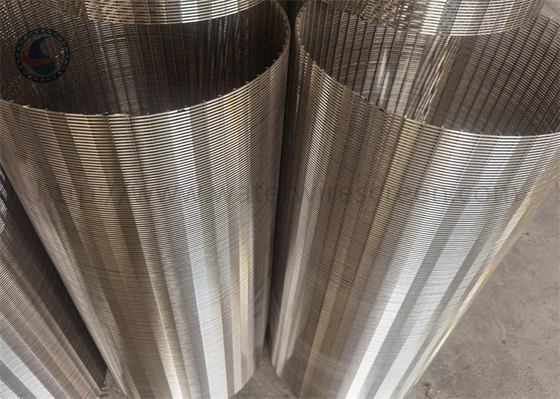 Diametro 89mm dello schermo del cavo del cuneo del pozzo d'acqua di Stel 304 inossidabile