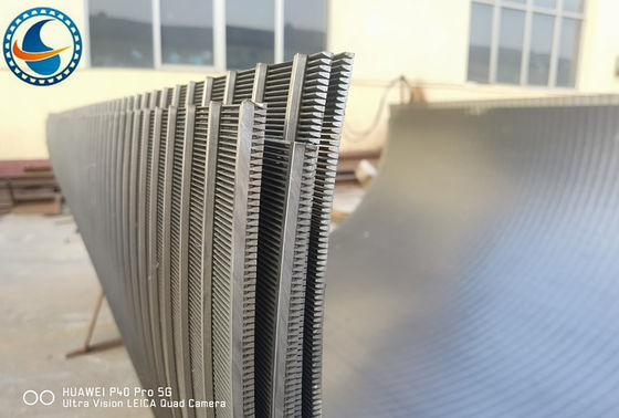 Apertura della scanalatura del piatto di setaccio del cavo del cuneo di acciaio inossidabile dell'OEM 304 0.5mm