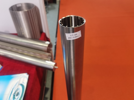 Tubo a schermo di filo a cuneo di 80 micron per apparecchiature di filtrazione meccanica