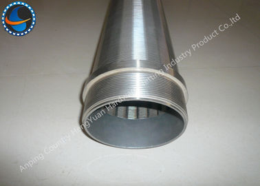 Cuneo Johnson Wire Screen Male/tubi femminili del filo per filtrazione gas/del liquido
