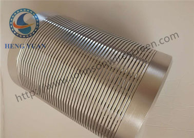 il cavo del filtro per pozzi dell'acqua del grado 316L ha avvolto l'operazione facile di acciaio inossidabile dello schermo 