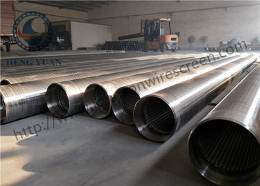 304 grado Johnson Stainless Steel Well Screens per il trattamento delle acque reflue