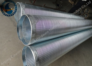 Lunghezza meccanica di perdita di pressione di Johnson Wedge Wire Screens Low di forza 10-3000mm