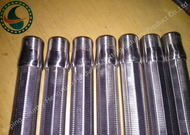 La flangia scanalata Johnson Vee Wire Screen, cavo del cuneo riveste resistente all'acido