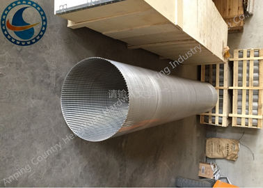Resistenza dell'abreazione di Mesh Non Clogging Capabilities High del cavo del cuneo degli ss 304