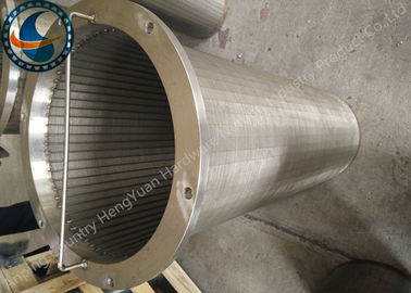 Chiuso sul filtro a sipario del tamburo, il setaccio del cavo del cuneo filtra l'alta efficienza