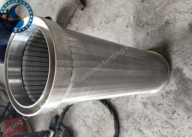 Schermo economizzatore d'energia della scanalatura di Coutinuous del cavo di profilo per il filtro dall'acqua di scarico
