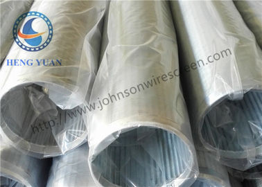 Certificato galvanizzato d'acciaio a basso tenore di carbonio di Johnson Vee Wire Screen With ISO9000