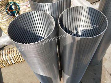 Filtro per schermo a filo Johnson Wedge per filtrazione precisa nelle industrie