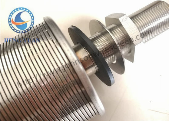 Alta precisione 316L Johnson Water Filter Nozzle 1 1/4