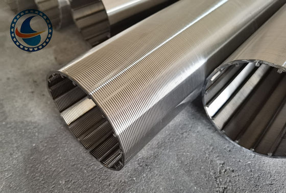 SS316L 300μm Wedge Wire Screen Mesh per il trattamento delle acque reflue