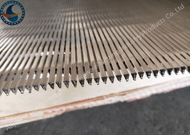 Lo schermo di cavo su ordinazione del cuneo riveste/acciaio inossidabile Mesh Plate Non - ostruendo