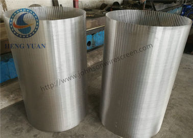 Una forma di v di 304 ss Johnson Screens Groundwater And Wells per il filtro a tamburo