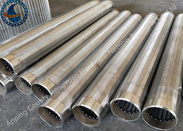 Acciaio inossidabile Johnson Water Well Screen Tube/schermo cavo di Johnson V