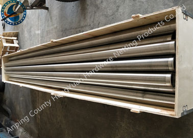 5800mm Johnson Wedge Wire Screens/metropolitana del filtro per pozzi dell'acqua acciaio inossidabile
