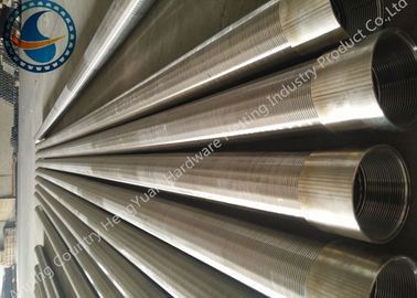 Gli ss Johnson Wire Screen Tube/iso saldato dello schermo di cavo del cuneo hanno elencato