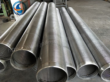 Un filtro per pozzi di 304 acque di acciaio inossidabile per controllo della sabbia dimensione della scanalatura da 1,0 millimetri