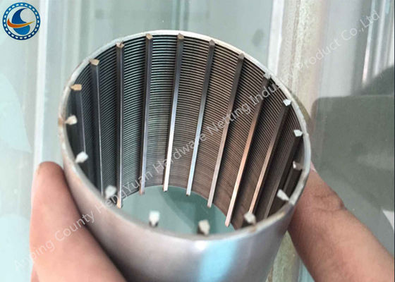 Ostruzione non del cerchio di forma di v del cavo dell'elemento completo di Mesh Tube Stainless Steel Filter