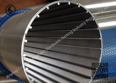 Acciaio inossidabile Johnson Well Screen Tube dello schermo di cavo del cuneo di alta precisione