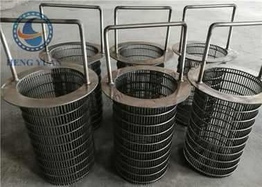 Schermo Johnson Wedge Wire Screen Heat FITO Filter Cylinder del tamburo rotante degli ss