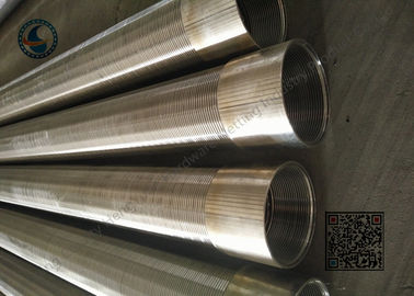 304 / bene durevole di 316L Vee Round Well Screen Pipe per la trivellazione dell'acqua
