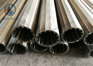 Cavo Johnson Screen del cavo V del cuneo di acciaio inossidabile 40mm O.D Screen Pipe