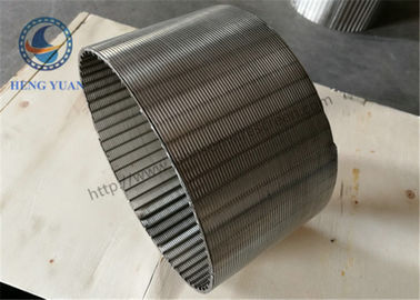 Ferita Johnson Stainless Steel Well Screens dell'involucro del cavo per il pozzo d'acqua