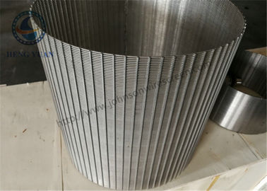 Il setaccio del cavo del cuneo degli ss 316L filtra/lo schermo tamburo rotativo un diametro da 520 millimetri