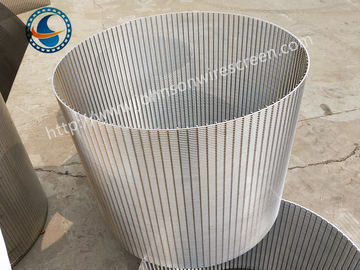 Cavo Mesh Screen Anti - corrosione del cuneo di trattamento delle acque reflue apertura della scanalatura da 1,0 millimetri
