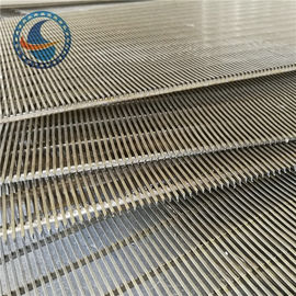 Lo schermo di cavo del cuneo di scanalatura degli ss 304 0.7mm riveste per la separazione di solido liquido
